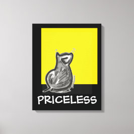 Kissekatt Canvastryck