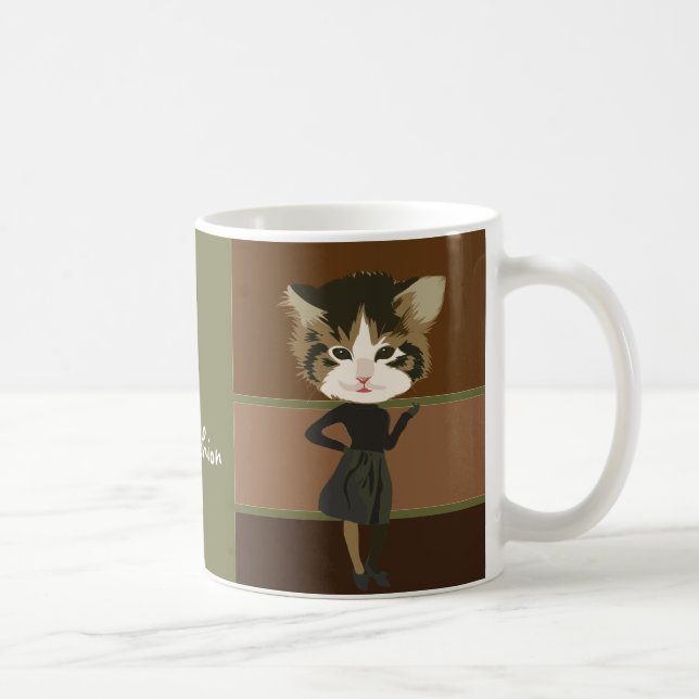 Kissekatt Kaffemugg (Höger)