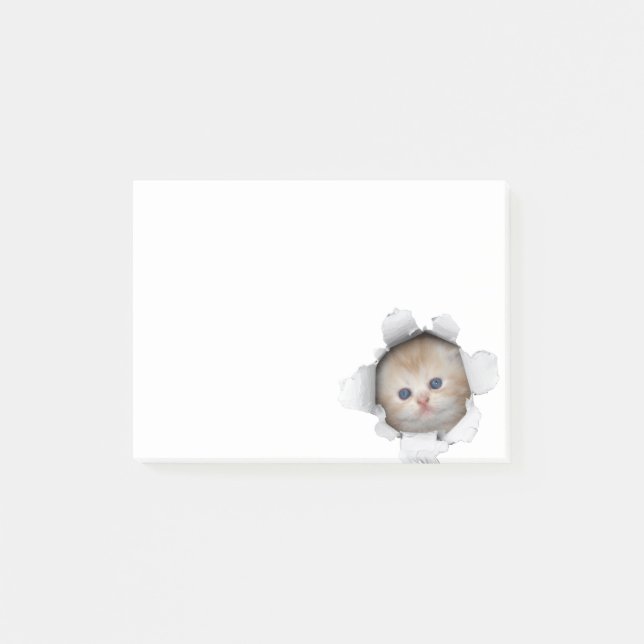 Kissekatt Post-it Block (Framsida)
