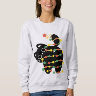 kisseknytet rolig kattälskare kattunge kattjul t shirt
