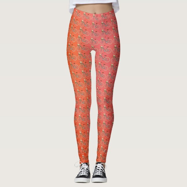Kissel Kvinnors bensin Leggings (Framsida)