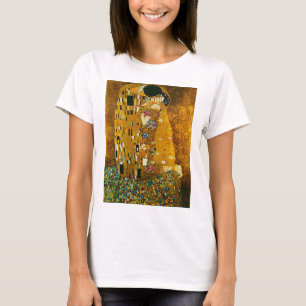 "Kissen" av Gustav Klimt, Circle T-Shirt