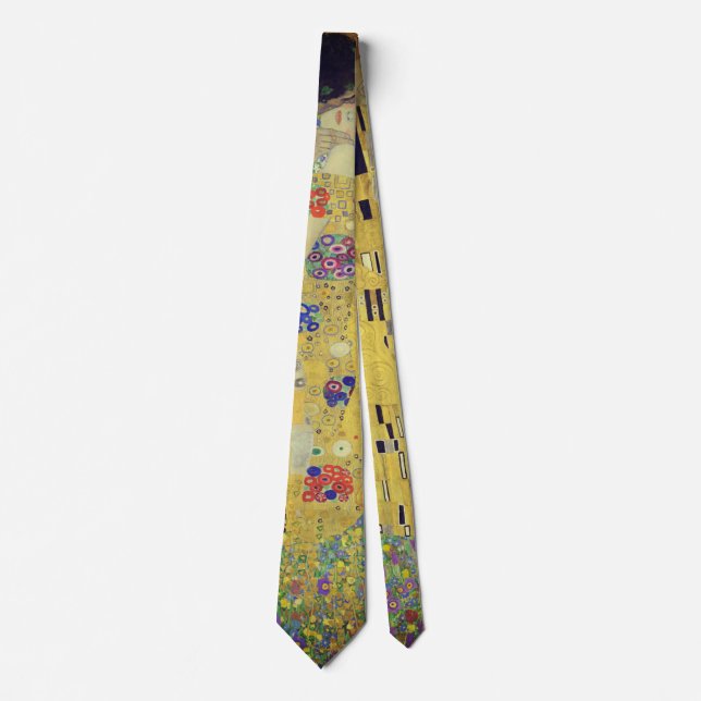 Kissen av Gustav Klimt, detalj 1 Slips (Framsida)