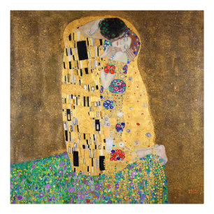 Kissen av Gustav Klimt Fototryck