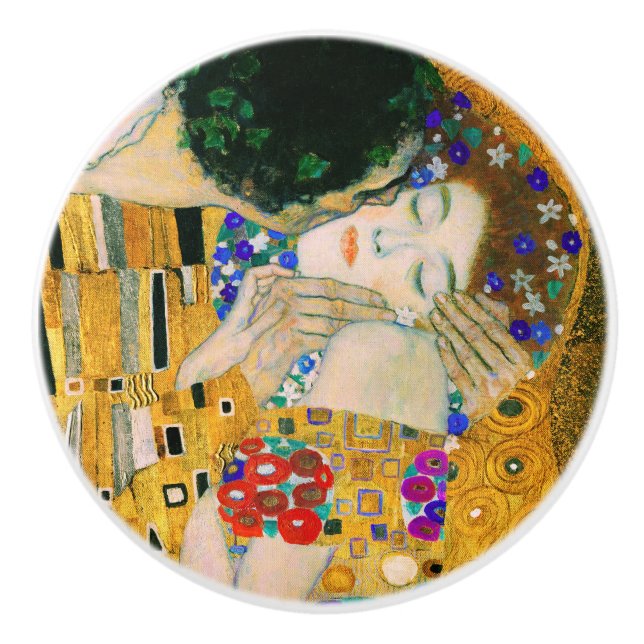 Kissen av Gustav Klimt Knopp (Framsidan)