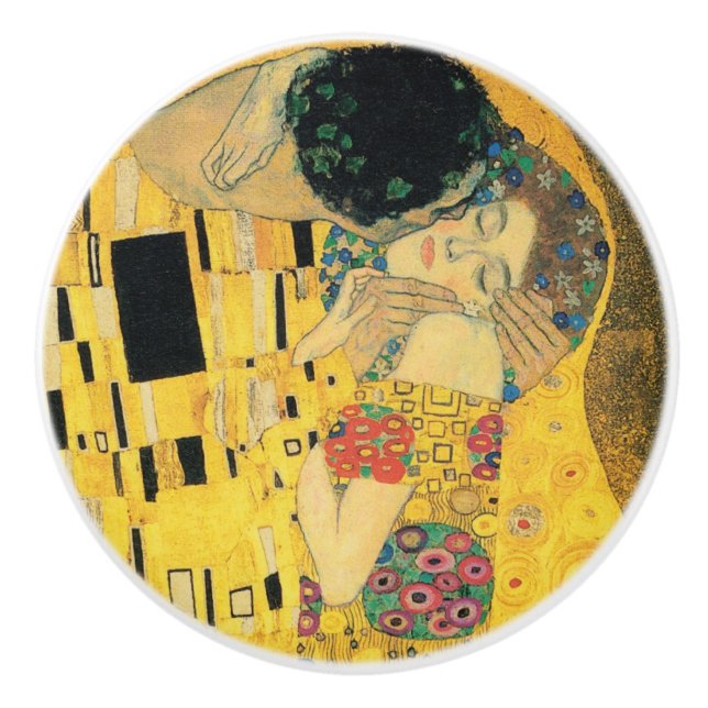 Kissen av Gustav Klimt Knopp (Framsidan)