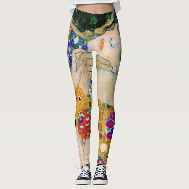 Kissen av Gustav Klimt Leggings (Framsida)