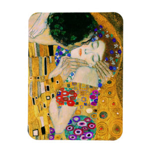 Kissen av Gustav Klimt Magnet