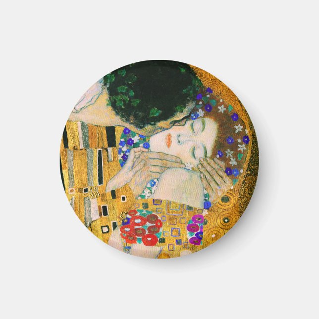 Kissen av Gustav Klimt Magnet (Framsidan)