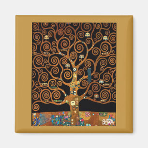 Kissen av Gustav Klimt Magnet