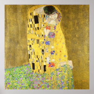 Kissen av Gustav Klimt Poster
