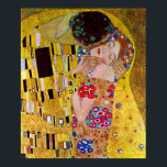 Kissen av Gustav Klimt Poster<br><div class="desc">Den här målningen med titeln The Kiss är gjord av den berömd konstnären Gustav Klimt. Gustav Klimt Gustav Klimt var en österrikisk symbolmålare och en av de mest framstående medlemmarna i Wienrörelsen. Han blev 1897 en av grundarna av och ordföranden för Wiener Sezession och för gruppens tidskrift Ver Sacrum. Om...</div>