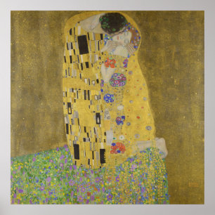 Kissen av Gustav Klimt - poster
