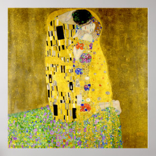 Kissen av Gustav Klimt Poster