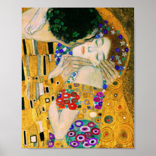 Kissen av Gustav Klimt Poster