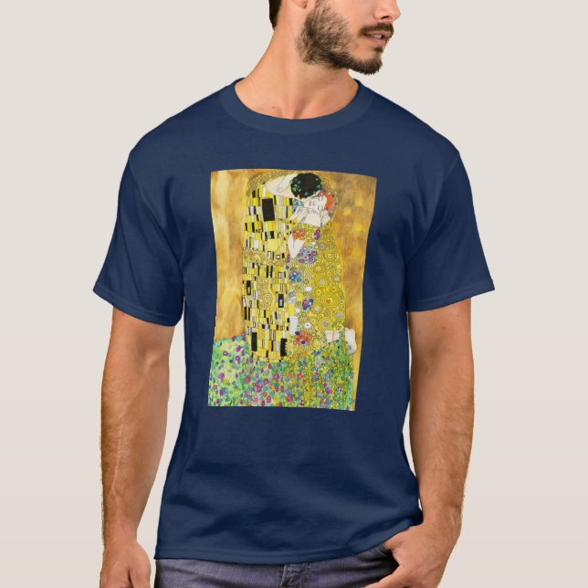 Kissen av Gustav Klimt T Shirt (Framsida)