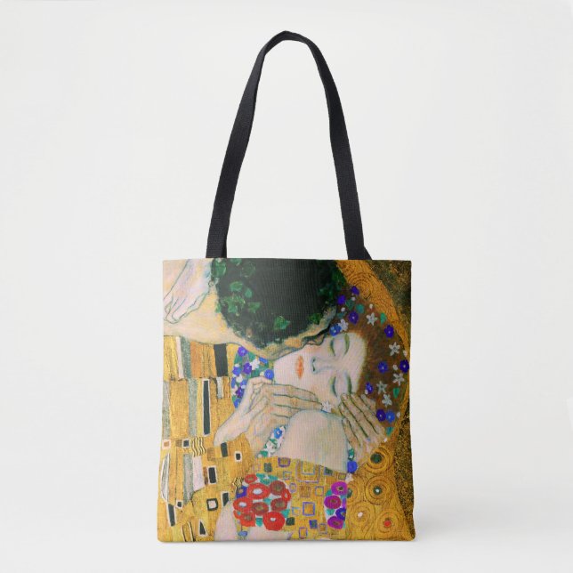 Kissen av Gustav Klimt Tygkasse (Framsida)