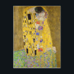 Kissen av Gustav Klimt Vykort<br><div class="desc">Kissen av Gustav Klimt</div>