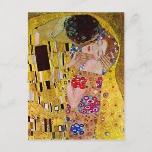 Kissen av Gustav Klimt Vykort
