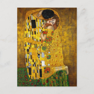 Kissen av Gustav Klimt Vykort