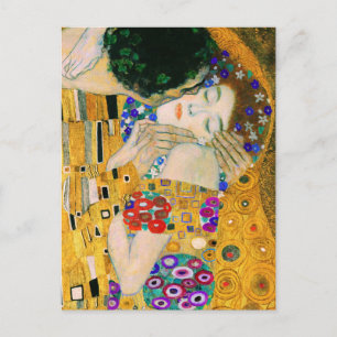 Kissen av Gustav Klimt Vykort