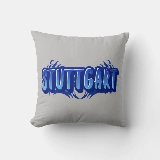 Kissen mit Aufdruck Stuttgart Kudde (Framsida)
