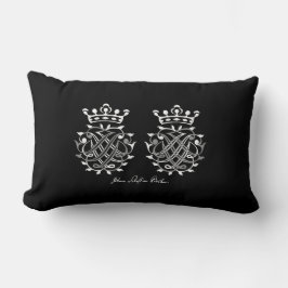 Kissen mit Johann Sebastian Bach Siegel Lumbarkudde