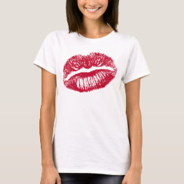 Kissen, Red Läppar T Shirt