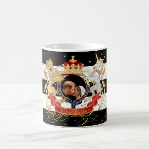 Kissen, Royalet+Couple Harry+Meghan Kaffemugg
