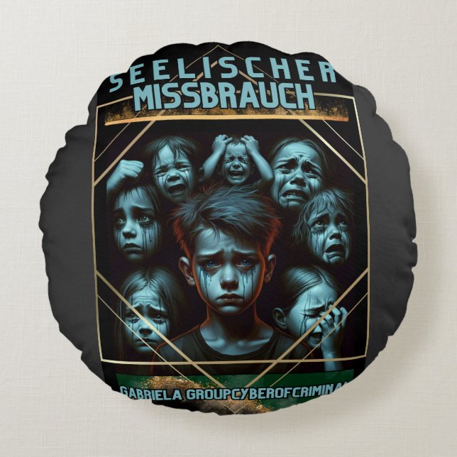 Kissen Seelischer Missbrauch Rund Kudde (Framsidan)