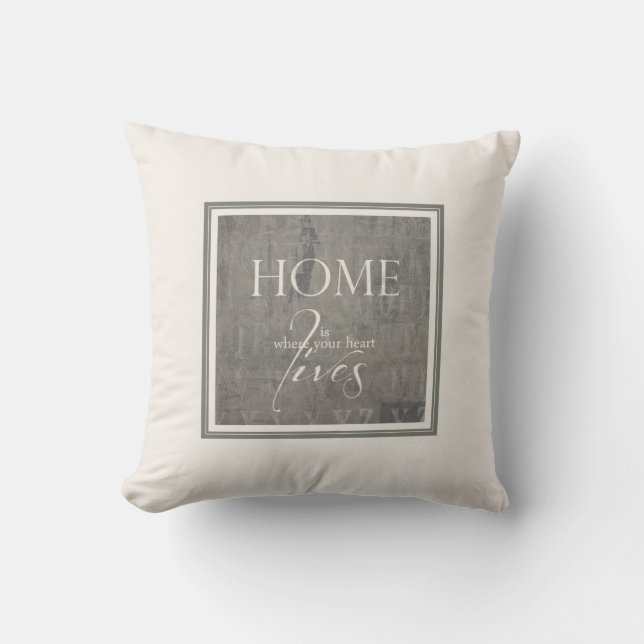 Kissen Serie " sweet home" Kudde (Framsida)