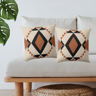 Kissen Terracotta Boho Dekokissen Kudde