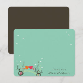 Kisserande fiske och ringnotsbröllop vid Östersjön Tack Kort