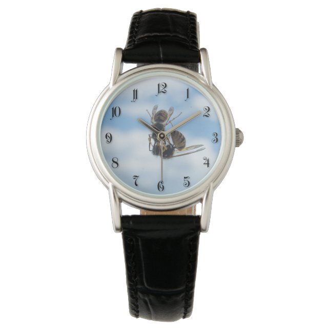 Kisserande vaskar armbandsur (Framsida)