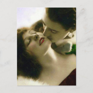 Kisserande vykort för några Vintagar