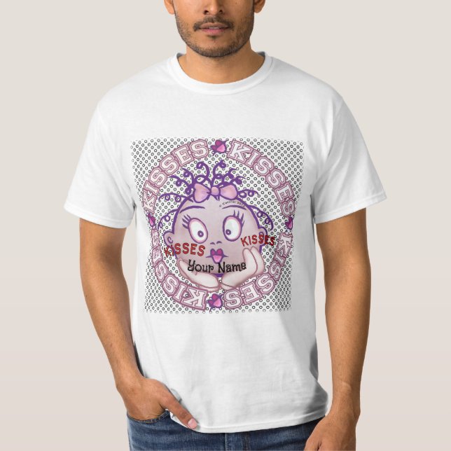 Kisses Face t-shirt (Framsida)