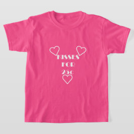 Kisses för 25 cent - Girls grundläggande  T Shirt