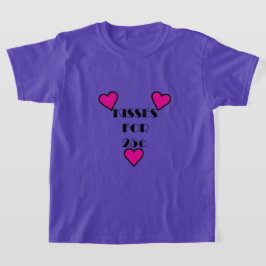 Kisses för 25 cent - Girls grundläggande  T Shirt
