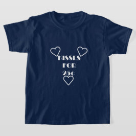 Kisses för 25 cent - Girls grundläggande T-Shirt