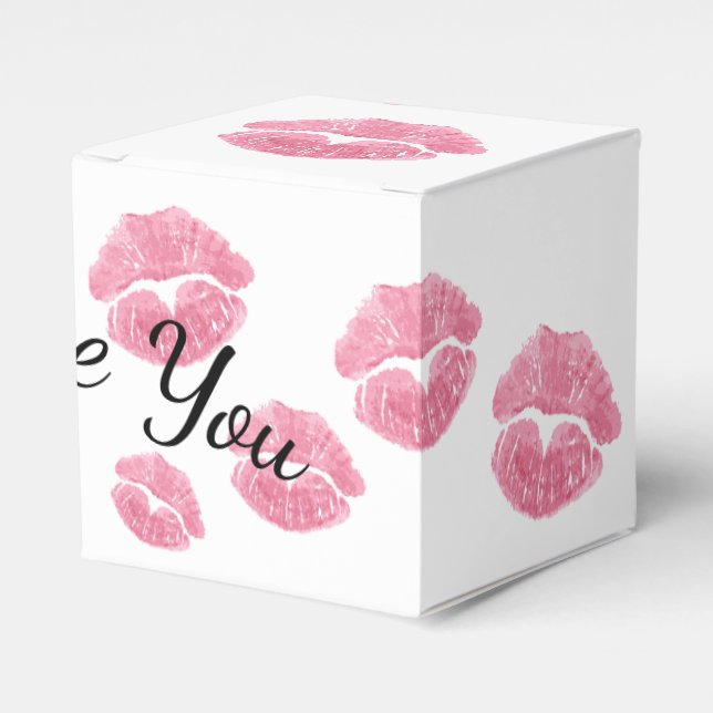 Kisses Gift Box Personlig Kisses Gift Box Presentaskar (Framsidan Sidan)
