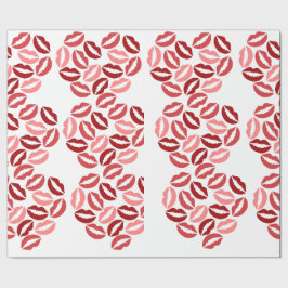 Kisses Glossy Wrapping Papper Presentpapper