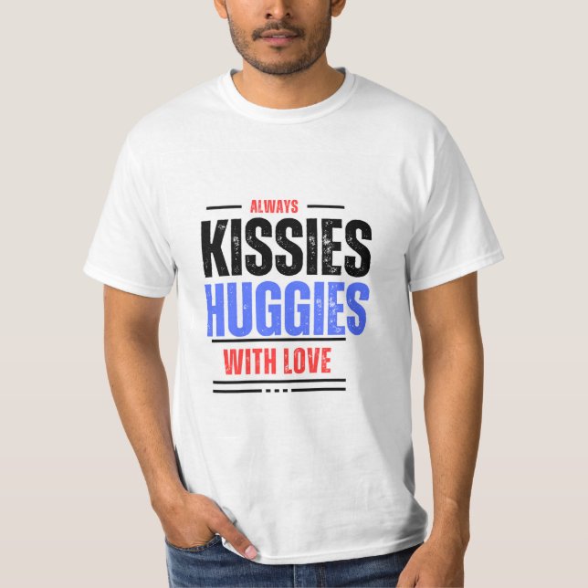 Kisses & huggies t shirt (Framsida)