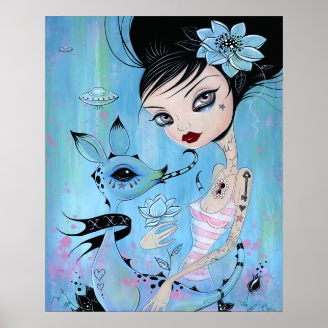 Kisses Skriv ut Poster (Framsidan)