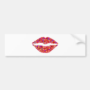 Kisses-stötdetikett! Bildekal