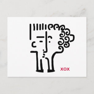 Kisses via e-post vykort