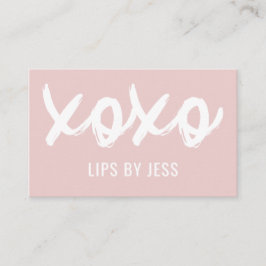 Kisses XOXO Neutralt Tones | Lipason Visitkort