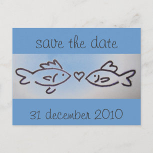 Kissfifoto, spara datumet den 31 december 2010 meddelande vykort