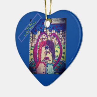 Kissful Heart Ornament av Katie