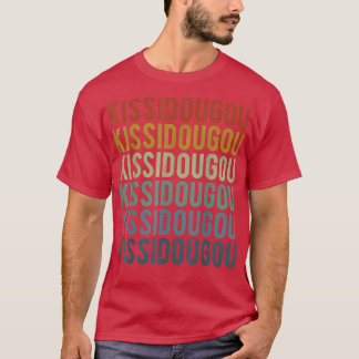 Kissidougou City Guinea Retro T Shirt