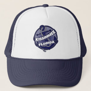 Kissimmee Florida anchor swirl truckerkeps